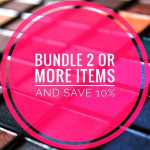 Bundle 2 or more items and save 10%